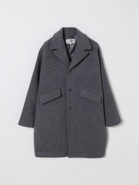 25FW [키즈] MM6 메종마르지엘라 코트 M60833MM00W M6911 Grey