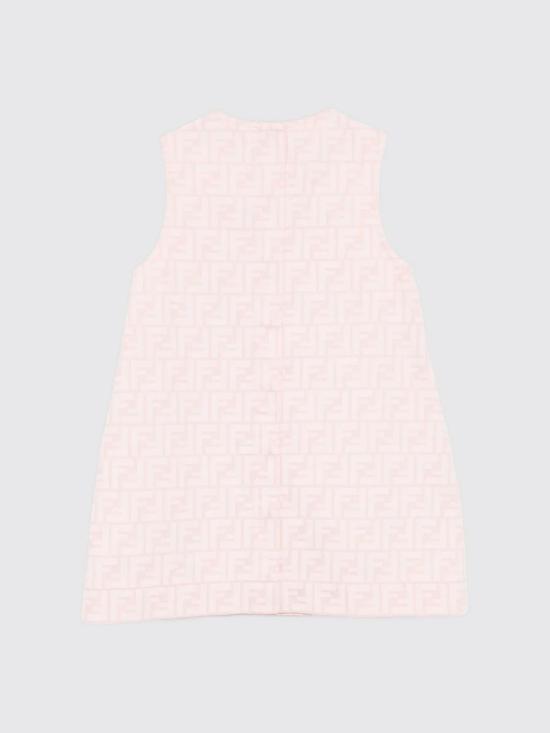 25FW [키즈] 펜디 원피스 JFB807AUKT F0ZKY Pink - FENDI