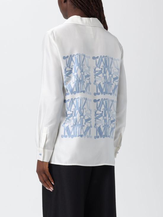 25FW 막스마라 블라우스 2521116061600 001 White - MAX MARA