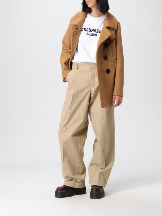 25FW 디스퀘어드2 코트 75AM1147D35250 124 Brown - DSQUARED2