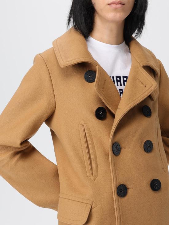 25FW 디스퀘어드2 코트 75AM1147D35250 124 Brown - DSQUARED2