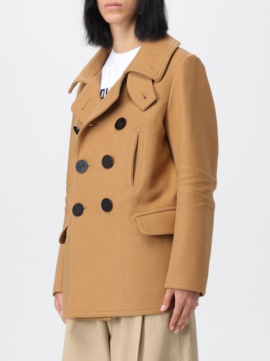 25FW 디스퀘어드2 코트 75AM1147D35250 124 Brown - DSQUARED2