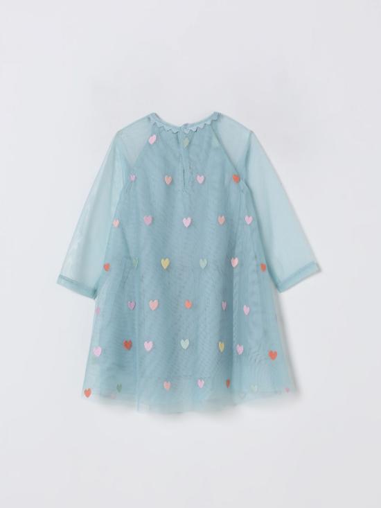 25FW [키즈] 스텔라 맥카트니 점프수트 TX1140Z3079 923MC Water - STELLA MCCARTNEY