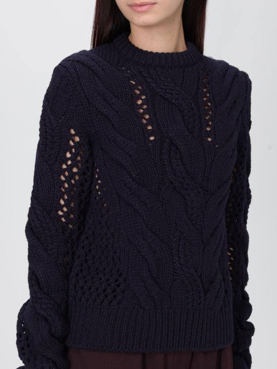 25FW 스포트막스 스웨터 2522366142600 002 Blue - SPORTMAX