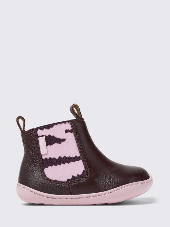 25FW [키즈] 캠퍼 슈즈 K900348 009 TWINS 0 Burgundy