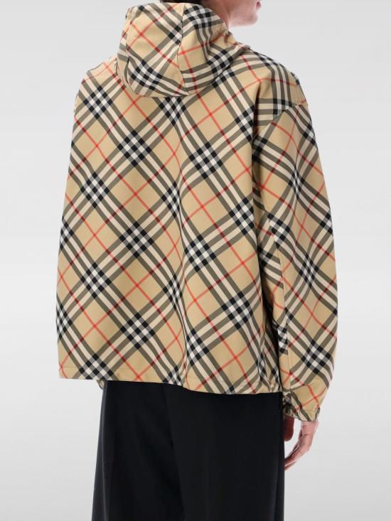 25FW 버버리 리버시블 체크 트래퍼드 자켓 8104102 Sand - BURBERRY