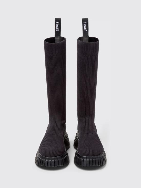 26SS 캠퍼 PIX 픽스 롱 부츠 K400802 001 PIX BCN TENCEL 0 Black - CAMPER