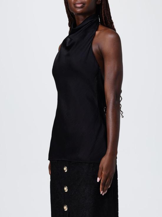 25FW 발망 민소매 티셔츠 FF1AE165SE94 0PA Black - BALMAIN