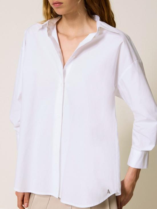 25FW 액티튜드 트윈세트 블라우스 252AP2200 00840 White - ACTITUDE TWINSET