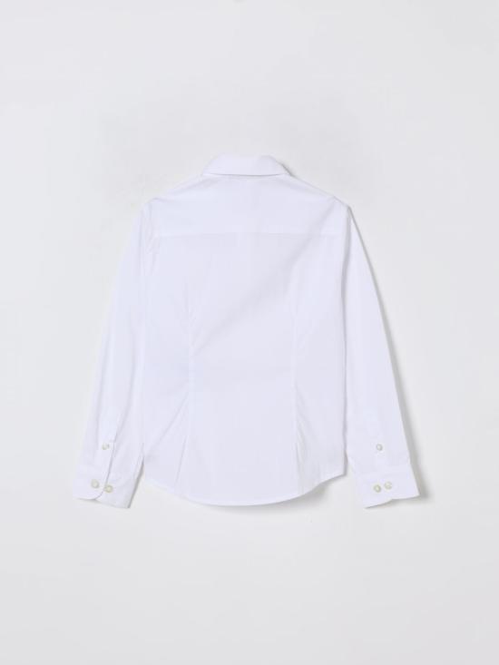 25FW [키즈] 엠포리오 아르마니 셔츠 8N4C091N06Z 0100 White - EMPORIO ARMANI