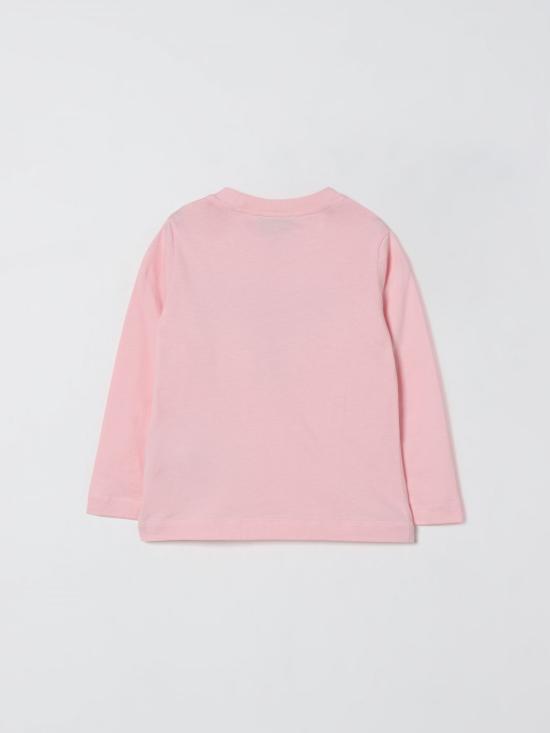 25FW [키즈] 모스키노 티셔츠 HTO00JLAA10 50209 Pink - MOSCHINO