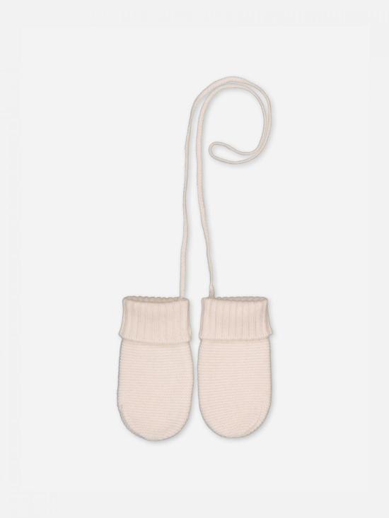 25FW [키즈] 보빈 앤 트리콧 장갑 BTBA27 Ivory