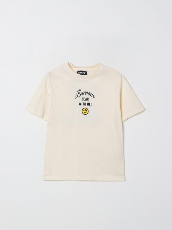 25FW [키즈] 바로우 티셔츠 F5BKJGTH133 013 Cream
