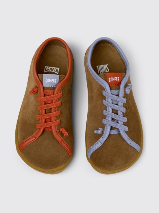 25FW [키즈] 캠퍼 스니커즈 K800663 001 TWINS 0 Brown - CAMPER