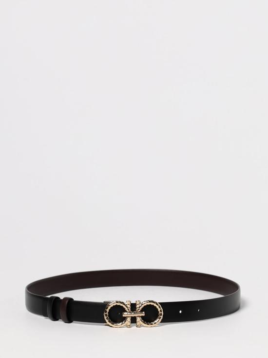 25FW 살바토레 페라가모 레귤러 벨트 230359 780428 004 Burgundy - SALVATORE FERRAGAMO