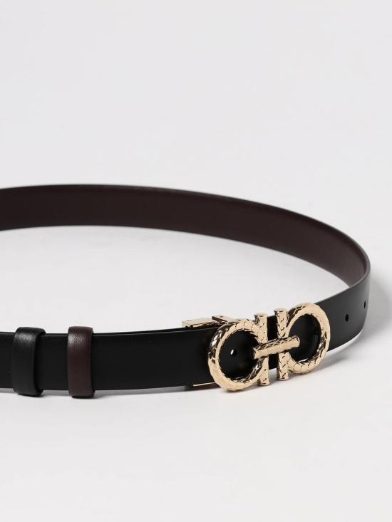 25FW 살바토레 페라가모 레귤러 벨트 230359 780428 004 Burgundy - SALVATORE FERRAGAMO