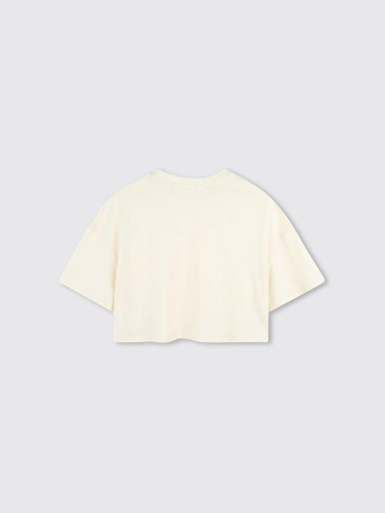 25FW [키즈] 끌로에 티셔츠 C20658 148 White - CHLOE