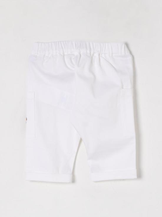 25FW [키즈] 모스키노 팬츠 MUP05CLPA01 10101 White - MOSCHINO