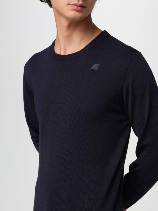 25FW 까웨 스웨터 K2142EW K89 Blue - K-WAY