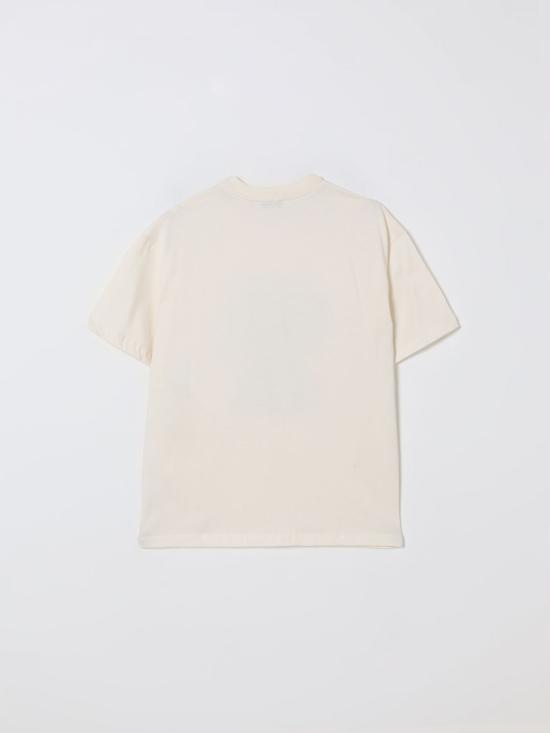 25FW [키즈] 엠에스지엠 티셔츠 F5MSJGTH120 013 Cream - MSGM