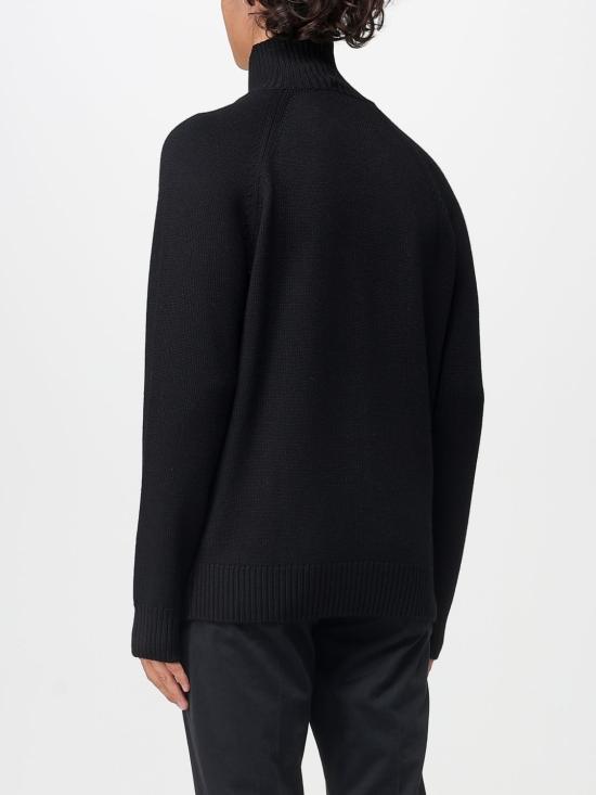 25FW 파올로페코라 스웨터 A072F009 9000 Black - PAOLO PECORA