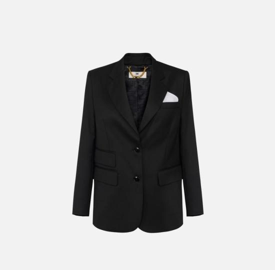 25FW 엘리자베타프랜치 수트 자켓 GI16356E2 110 NERO Black