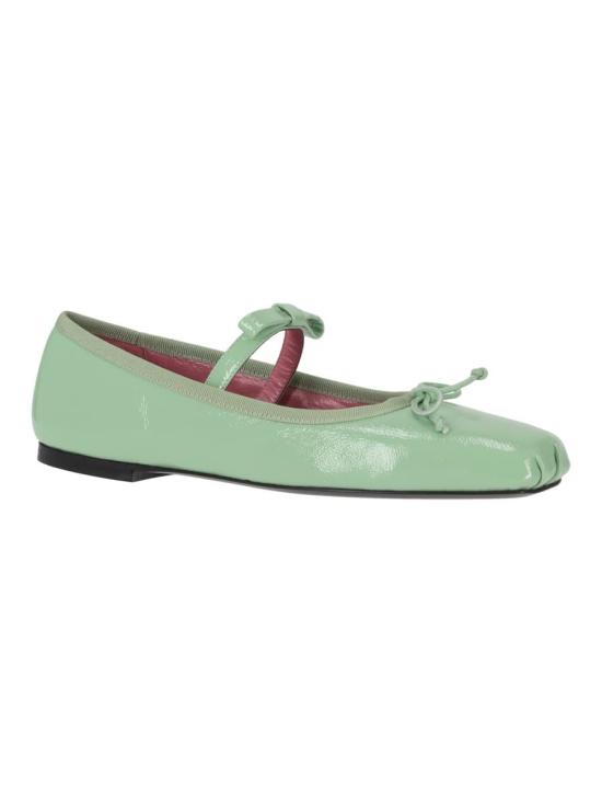 25FW 비베타 플랫 슈즈 VS2CZ0004PC069 6025 VERDE ACQUA Green - VIVETTA