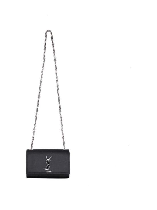 25FW 생로랑 KATE 케이트 모노그램 스몰 숄더백  469390BOW0N 1000 NOIR Black