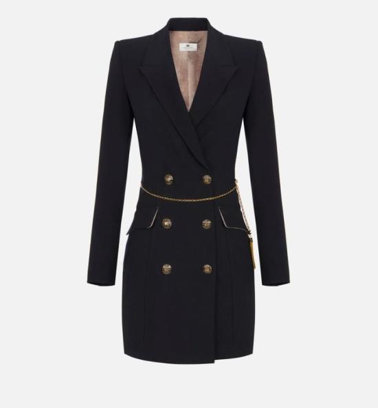 25FW 엘리자베타프랜치 미디 원피스 AB89657E2 110 NERO Black