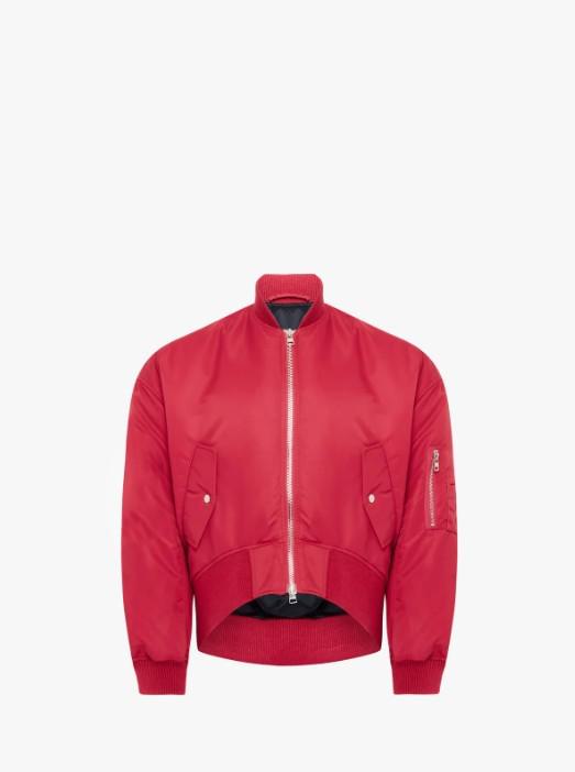 25FW JW앤더슨 봄버 자켓 JK0381PG1696 460 RUBY Red