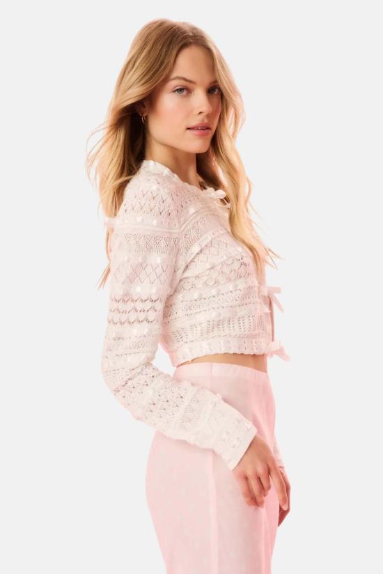  러브쉐이크팬시 가디건 러브 쉑 팬시 로젤린 카디건 - LOVESHACKFANCY