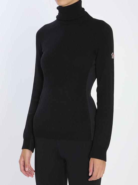 25FW 몽클레어 터틀넥 6986459 K20989F00003 A9462 999 Black - MONCLER