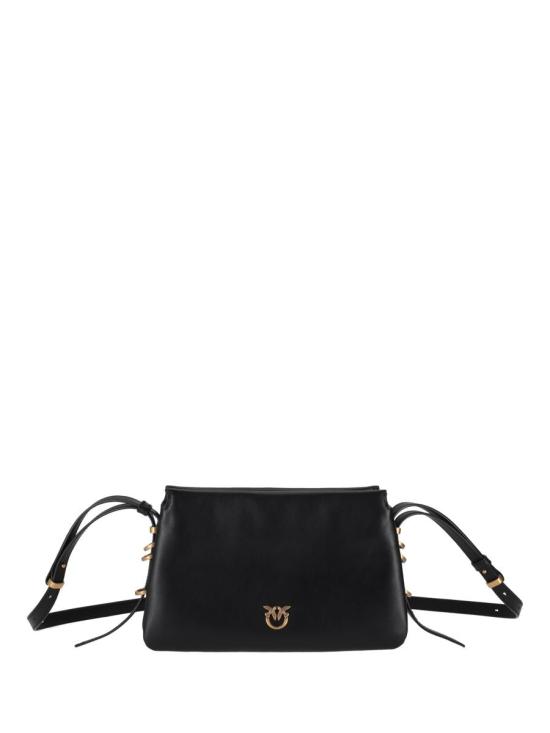 25FW 핑코 토트백 105883A0QO Z99Q NERO ANTIQUE GOLD Black