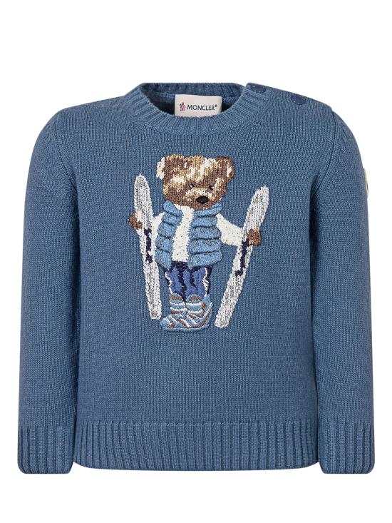 25FW [키즈] 몽클레어 풀오버 K29519C00007M1241 71G BLU