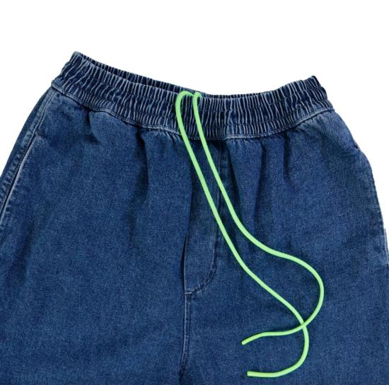  밀스 데님 팬츠 식사 셰프 팬트 랜치 데님 - MEALS