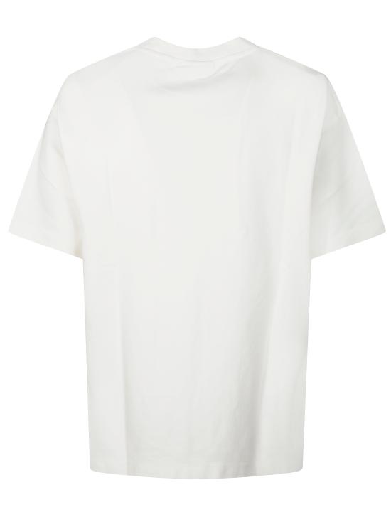 25FW 드롤드무슈 반팔 티셔츠 I TS271 CO002 OW OFF WHITE BIANCO - DROLE DE MONSIEUR