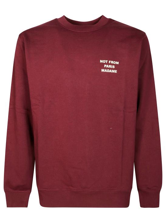 25FW 드롤드무슈 스웨터 I SW149 CO127 WN WINE BORDEAUX