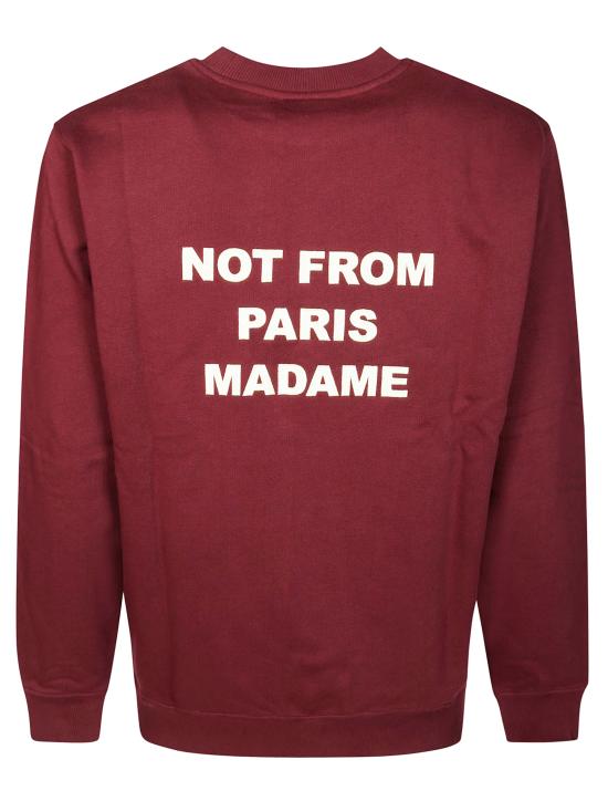 25FW 드롤드무슈 스웨터 I SW149 CO127 WN WINE BORDEAUX - DROLE DE MONSIEUR