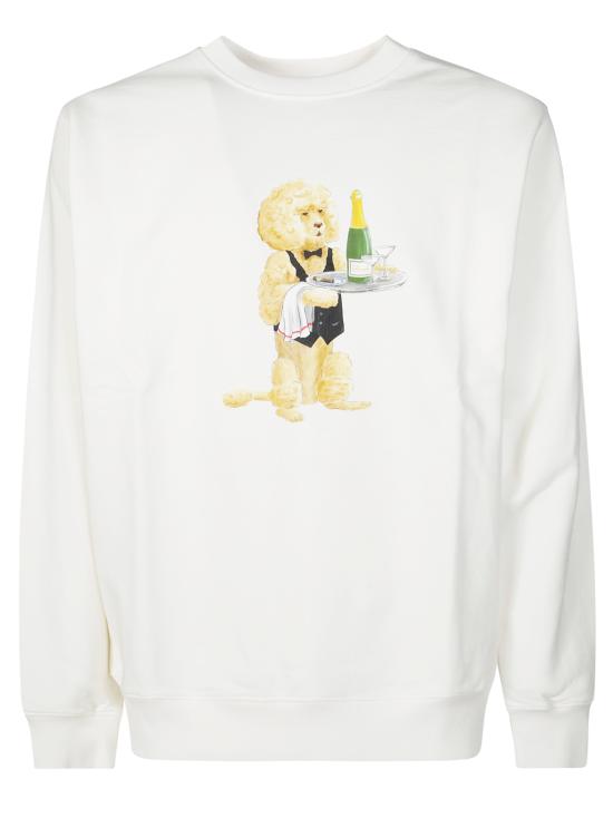 25FW 드롤드무슈 스웨터 I SW182 CO127 OW OFF WHITE BIANCO