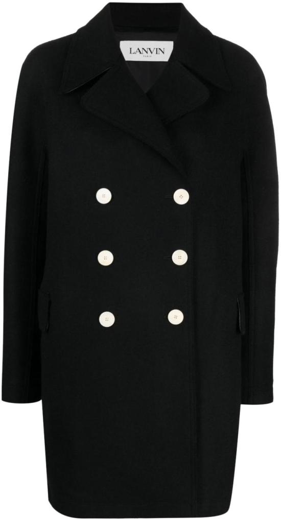  랑방 코트 RWCO00315758A2310 BLACK