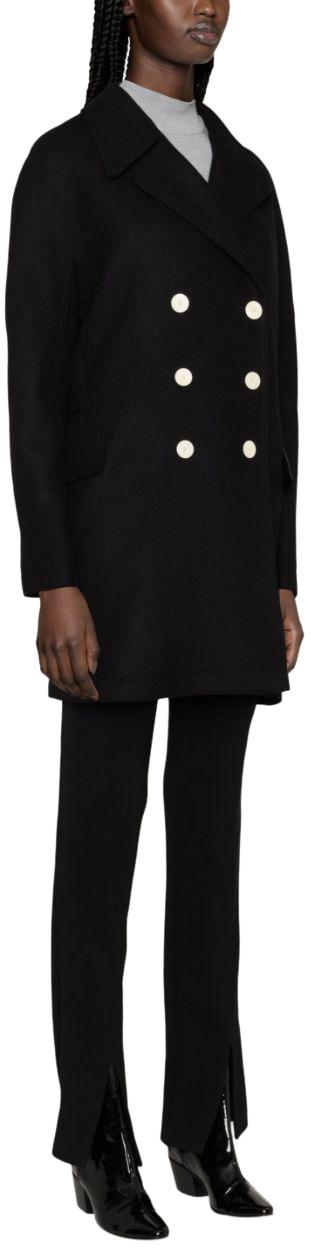  랑방 코트 RWCO00315758A2310 BLACK - LANVIN