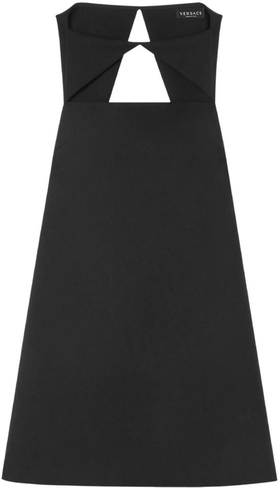  베르사체 미디 원피스 10150171A103091B000 BLACK