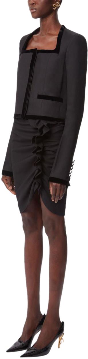  니나리찌 숏 스커트 24ACJU015WV0322U9000 BLACK - NINA RICCI