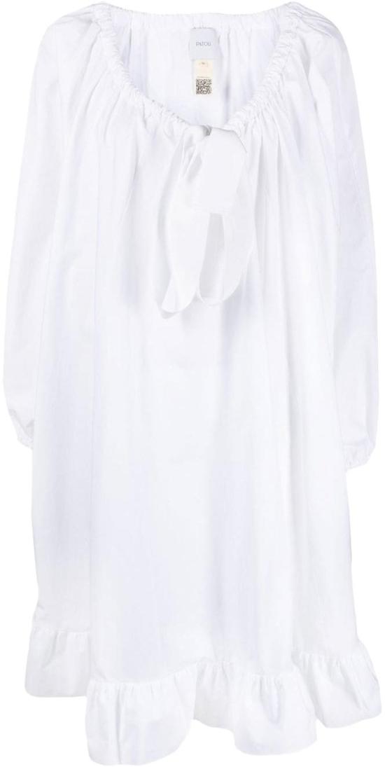  파투 미디 원피스 DR1080017001W WHITE