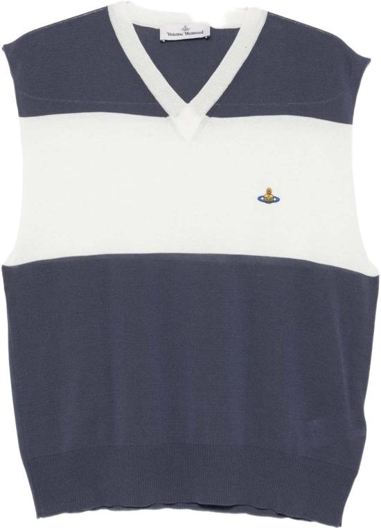 25SS 비비안웨스트우드 니트 베스트 2701002JY003FO102 LICHTBLUE