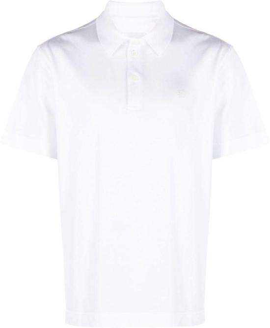  지방시 폴로 티셔츠 BM71KR3YCD100 WHITE