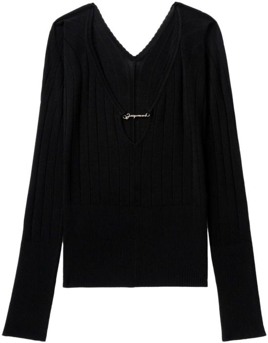  자크뮈스 스웨터 241KN3572358990 BLACK
