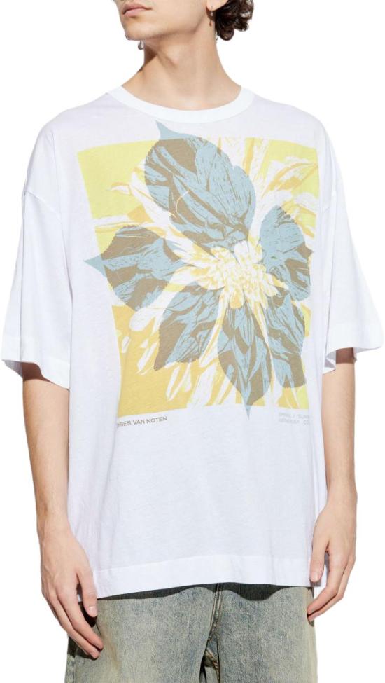  드리스 반 노튼 반팔 티셔츠 25102114116081 WHITE - DRIES VAN NOTEN