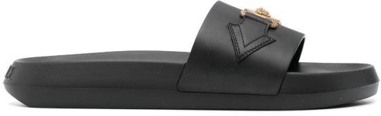 24FW 베르사체 뮬/슬리퍼 1010628DV46G1B00V BLACK