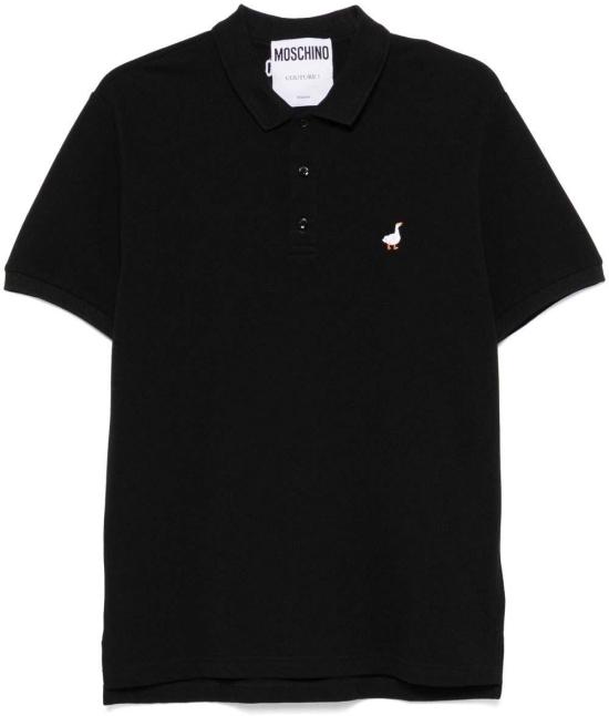 25SS 모스키노 폴로 티셔츠 A160202421555 BLACK